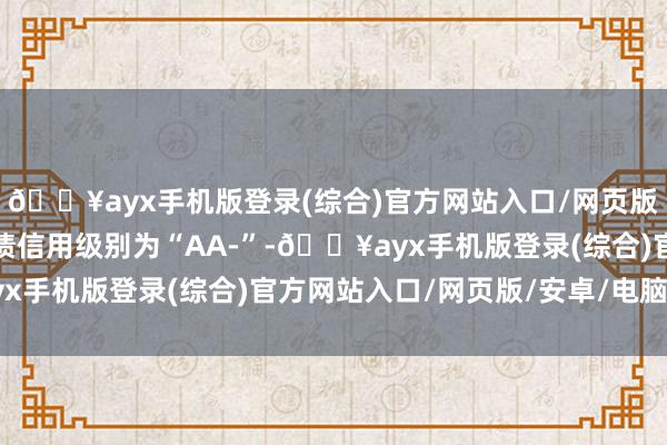 🔥ayx手机版登录(综合)官方网站入口/网页版/安卓/电脑版泉峰转债信用级别为“AA-”-🔥ayx手机版登录(综合)官方网站入口/网页版/安卓/电脑版